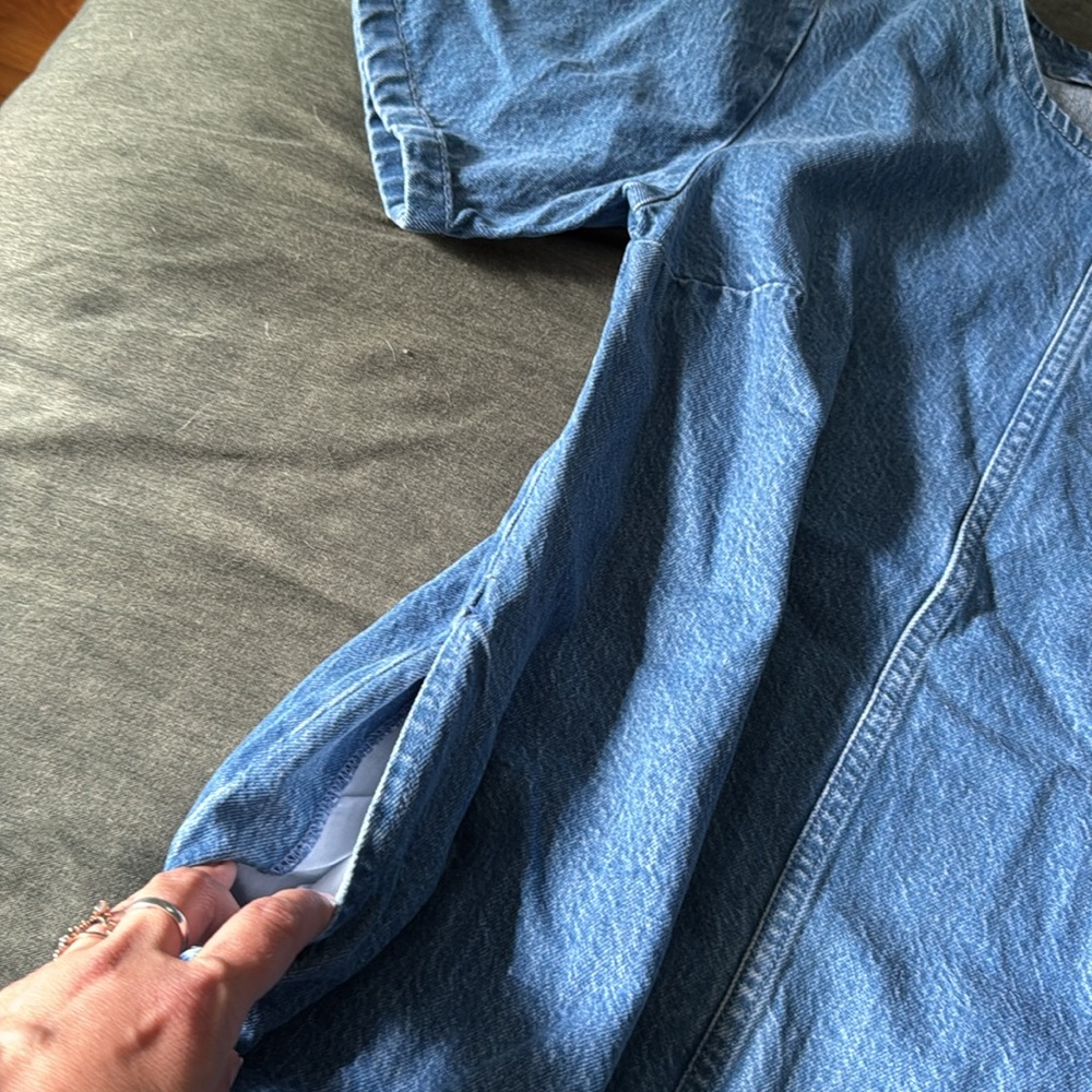 A b e r c r o m b i e  &  F i t c h • Denim tee shift mini dress - Picture 8 of 9